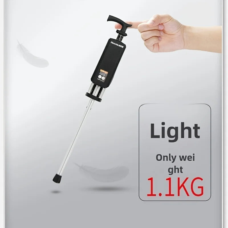 💥FREE SHIPPING-Clearance price $55.98🚶‍♂️Folding stool with crutches💥BEST GIFT FOR ELDERLY PEOPLE